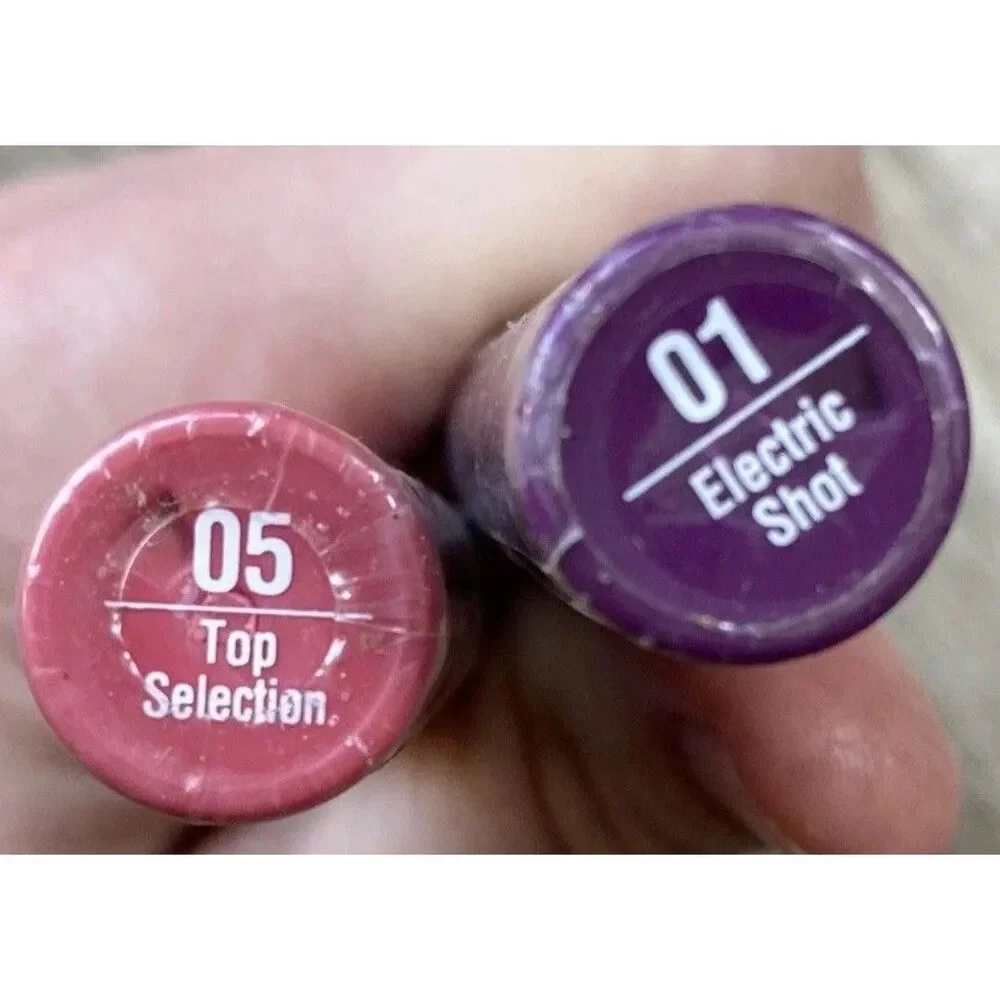 Broadway Colors Matte Lip Lacquer 05 Top Selection 01 Electric Shot Lot